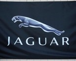 Jaguar Black Flag 3X5 Ft Polyester Banner USA - £12.76 GBP