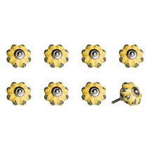 1.5" X 1.5" X 1.5" Ceramic Metal Yellow Green 8 Pack Knob - $1,906.31 MXN