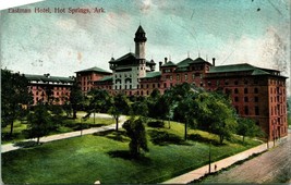 Vtg Postcard 1909 Eastman Hotel Hot Springs, Arkansas M13 - £3.02 GBP