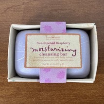 Vintage Bath Body Works Sun Ripened Raspberry Moisturizing Cleansing Bar Soap - £15.42 GBP