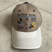 Super Bowl XLV 2011 North Texas Official Cap/Hat (Blue/Beige, Adjustable) - £20.78 GBP