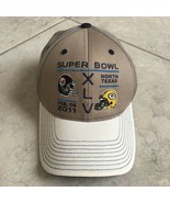 Super Bowl XLV 2011 North Texas Official Cap/Hat (Blue/Beige, Adjustable) - £20.79 GBP