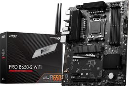 MSI PRO B650-S WiFi ProSeries Motherboard (Supports AMD Ryzen 7000 Serie... - £195.41 GBP