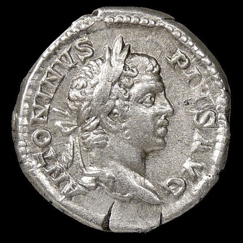 CARACALLA on Horseback with Spear EXTREMELY RARE in RIC #102 Roman Denarius Coin Item image 5