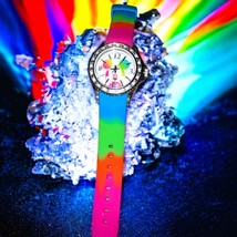 Vintage Disney rainbow colored Mickey mouse watch - £35.50 GBP