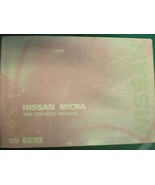 1989 NISSAN MICRA  OWNERS OPERATORS MANUAL - £22.84 GBP