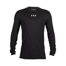 Fox Racing Adult Mens Medium MD M Black Flora Premium LS Long Sleeve Tee... - £27.87 GBP