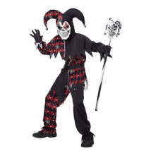 Kids Sinister Jester Costume, XL (12-14) - £9.90 GBP