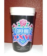 1993  Coke Plastic Cup  Rose Bowl Pasadena California NFL Super Bowl XXVII - $6.88