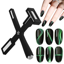 Nail Magnet Tool, 5 in 1 Upgraded Nail Magnet Pens with Silicone Protective Case - £16.63 GBP