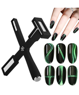 Nail Magnet Tool, 5 in 1 Upgraded Nail Magnet Pens with Silicone Protect... - £16.44 GBP