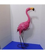 NEW Metal Flamingo Statue Figurine Home Decor Florida Souvenir - $1,035.88 MXN