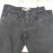 Boys Levi’s  511 Slim Stretch Fit Jeans  Sz 8 Reg. 24 x 22 Black - £7.15 GBP