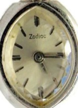 Vintage Woman Watch Zodiac 10K Rolled Gold Plate 17J Wind Up Gold T Speidel Band - £62.14 GBP