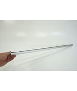 2003-2010 porsche cayenne REAR driver left side door exterior silver trim - $1,362.46 MXN