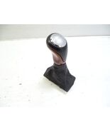 03 Mercedes R230 SL500 gear shift knob, black w/wood 2302673510 designo - $1,840.08 MXN