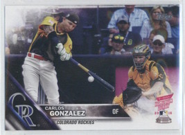 2016 Topps Update #US218 Carlos Gonzalez NM-MT Rockies ID:9951 - £1.29 GBP