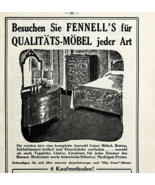 1945 WW2 German-USA Fennell&#39;s Furniture Store Advertisement Bronx NYC C94E - €25,74 EUR