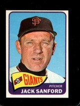 1965 Topps #228 Jack Sanford Exmt Giants *X73541 - £1.73 GBP