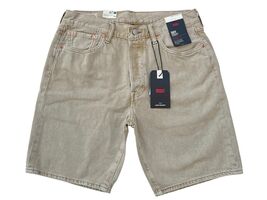 Levis Urban Outfitters 501 Mens Taupe Wash Lightweight 9&quot; Denim Jean Shorts - €42,92 EUR