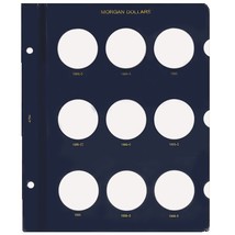 Morgan Coin Album Page 4 | Dollar | 1884-1886 | P-S-O-CC Mints - €8,60 EUR
