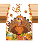 Happy Thanksgiving Turkey Table Runner Oxford 70.86x13.77in Pumpkin Maple - $56.93 MXN Happy Thanksgiving Turkey Table Runner Oxford 70.86x13.77in Pumpkin Maple - $56.93 MXN