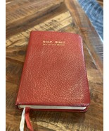 Vintage Holy Bible Red Letter World Publishing Rsv 1952 - $24.75