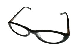 Jones New York Womens Rectangle Black Horn Plastic Eyewear Frame J745 51mm - £28.60 GBP