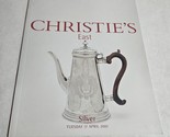 Christie&#39;s East Silver April 17, 2001 Auction Catalog - $13.98