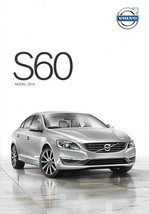 2015 Volvo S60 sales brochure catalog folder US T5 T6 AWD R-Design - £6.39 GBP