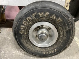 5 Inch Dragster Front Wheel with Tires 1990’s Top Fuel Style Pair Spindle Mount - £450.13 GBP