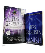 2 Paperback Books by Tess Gerritse. Vanish and 2 books in one. Never say... - $7.43