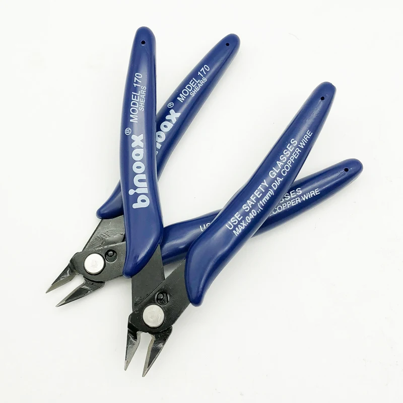 BINOAX Electrical Wire Cable Cutters Cutting Side Snips Flush Pliers Nip... - $163.36