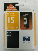 Genuine HP 15 C6615D Black Ink DeskJet 810 840 920 3829 5110 310 950 Open Box - £15.80 GBP