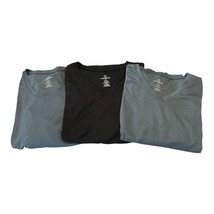 Real Essentials Men’s 5X &amp; 5XT Performance V-Neck T-Shirts – Set of 3 – ... - $28.00