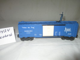 Lionel Operating Wabash Bx Cr #3424 Postwar 1956-58 Blue,O Gage,3 Rail,O... - $45.00