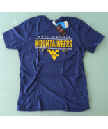 NCAA West Virginia Mountaineers Tradition Short Sleeve Tri-Blend T-Shirt - £9.49 GBP