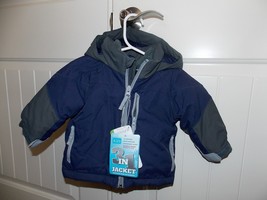 The Children&#39;s Place ThermoLite Plus All Weather Jacket BLUE/GRAY Choose... - $655.06 MXN