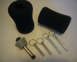 Total Gym Roller Assembly Pins and Pads for 1500 1700 1800 Gold Platinum - £39.04 GBP