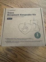 KeaBabies Trove Ornament Keepsake Kit Baby Hand Footprint Clay Set 2 Pac... - $15.49
