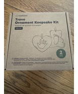 KeaBabies Trove Ornament Keepsake Kit Baby Hand Footprint Clay Set 2 Pac... - $21.25 CAD
