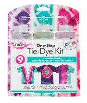 Tulip Tie Dye Kit Paradise Punch 28 Pieces Purple Fuchsia Pink Teal  - £15.24 GBP