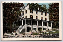 Pen Mar PA Park View Inn Pennsylvania 1930s Postcard C48 - $8.95