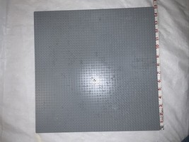 LEGO 48 dot X 48 Stud Light Gray Base Plate 15&quot; X 15&quot; Square Baseplate - $283.06 MXN