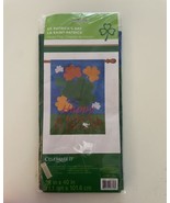 Happy St Pat&#39;s Day Celebrate It Yard Flag Indoor Outdoor Polyester 28 x ... - €9,24 EUR