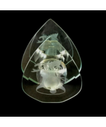 Vintage Holiday Tea Light Votive Candle Holder Frosted Bell Glass Mirror... - $47.28 CAD