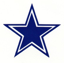 REFLECTIVE Dallas Cowboys fire helmet motorcycle hard hat decal sticker ... - £2.76 GBP