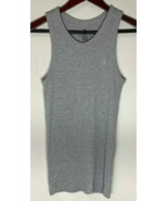 Cotton On Mens Small Gray Cotton/Polyester Tank Top - £7.00 GBP