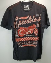 DI) Retrofit Men&#39;s Graphic Short Sleeve Tee Shirt Crew Neck Motor Speeds... - $14.84