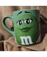 M&amp;M Green MM Coffee Mug Cup Girl Official Licensed TM Mars, Inc 16oz.   - €17,23 EUR